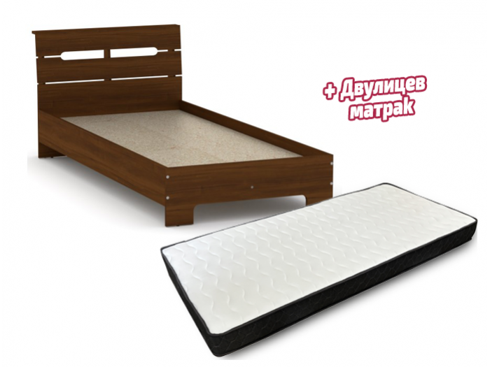 Легло Компанит Стил 90 + матрак